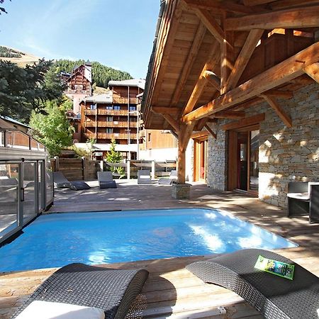 Odalys Chalet Le Renard Lodge Лес дьо Алпс Екстериор снимка