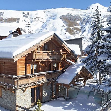 Odalys Chalet Le Renard Lodge Лес дьо Алпс Екстериор снимка