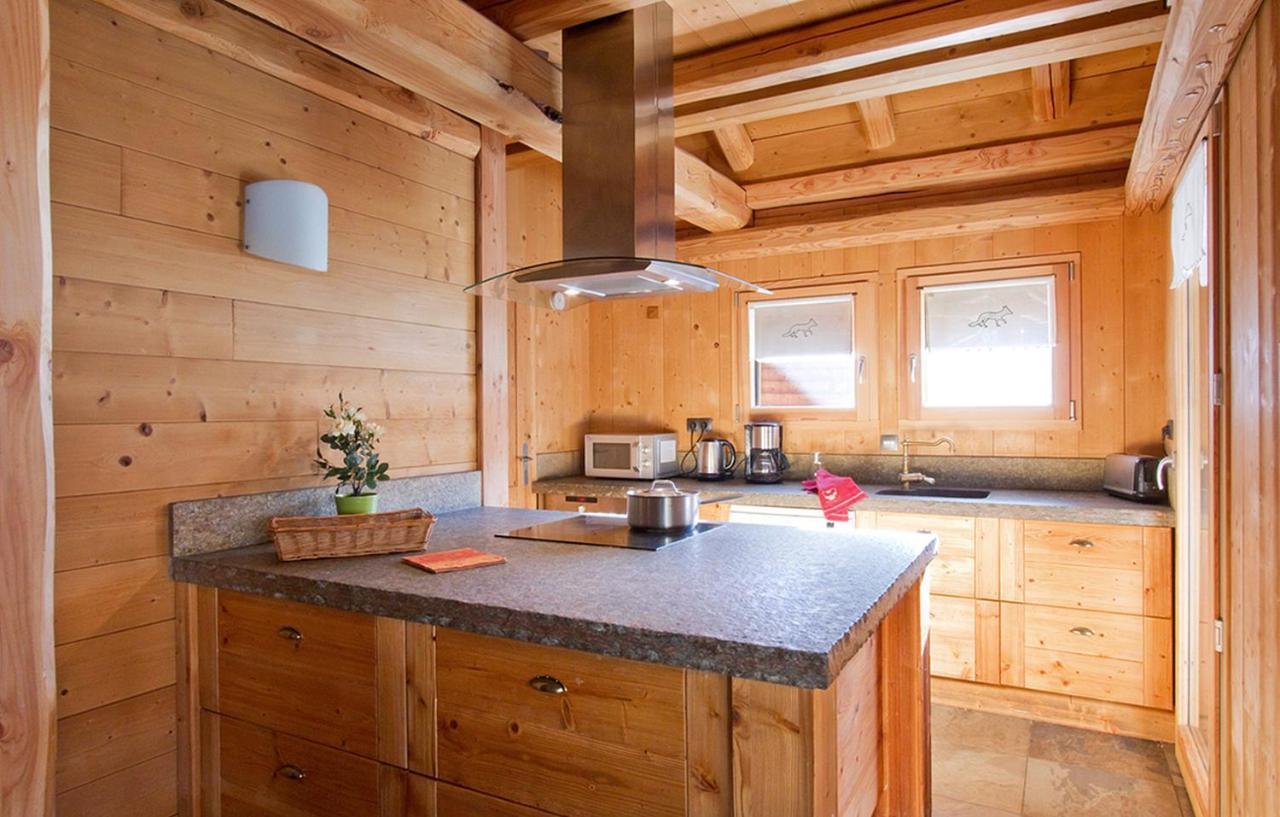 Odalys Chalet Le Renard Lodge Лес дьо Алпс Екстериор снимка