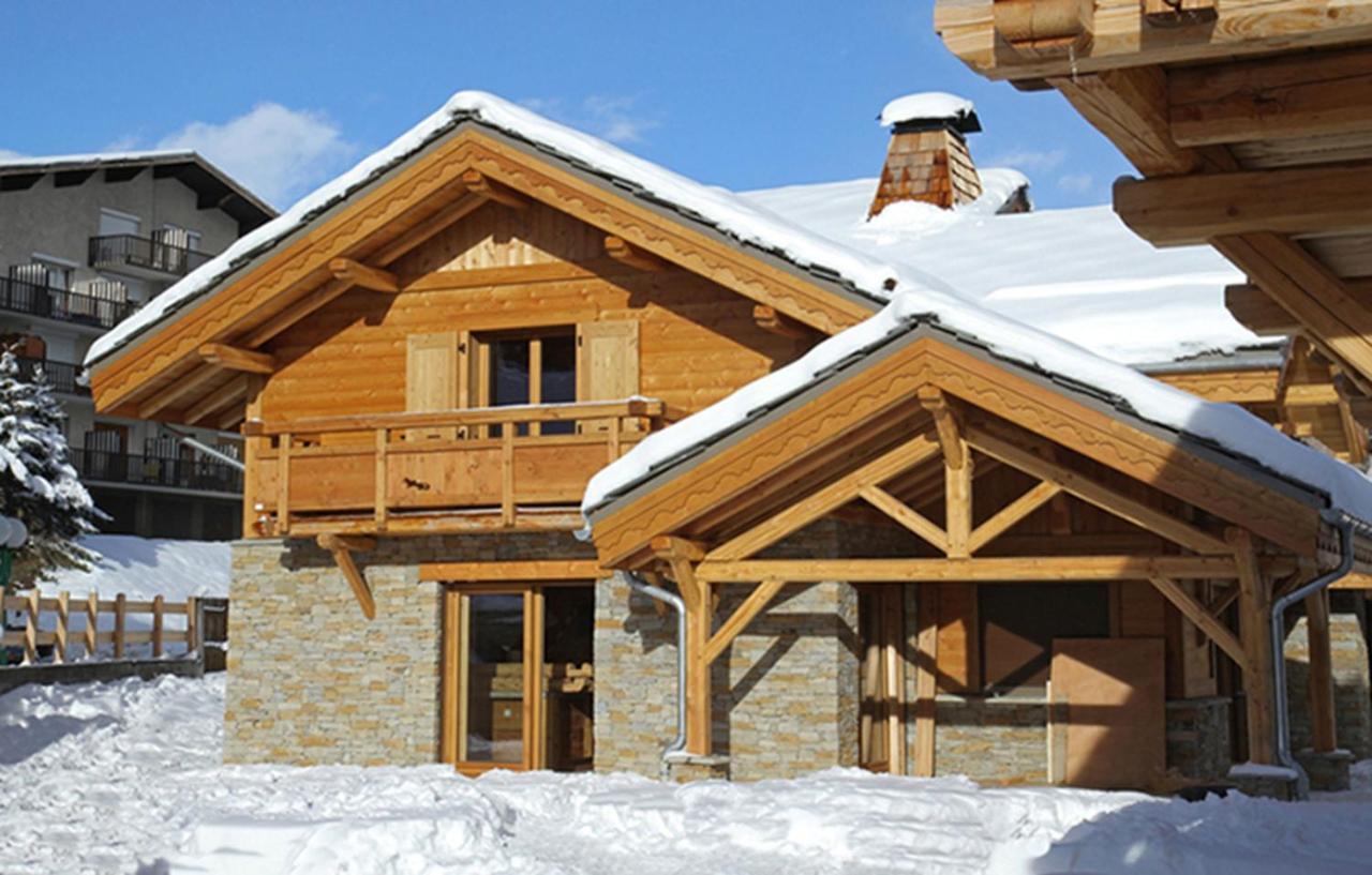 Odalys Chalet Le Renard Lodge Лес дьо Алпс Екстериор снимка