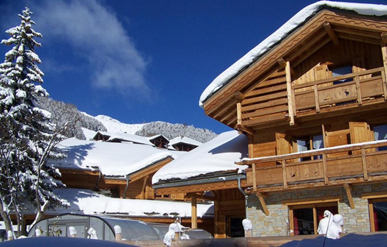 Odalys Chalet Le Renard Lodge Лес дьо Алпс Екстериор снимка