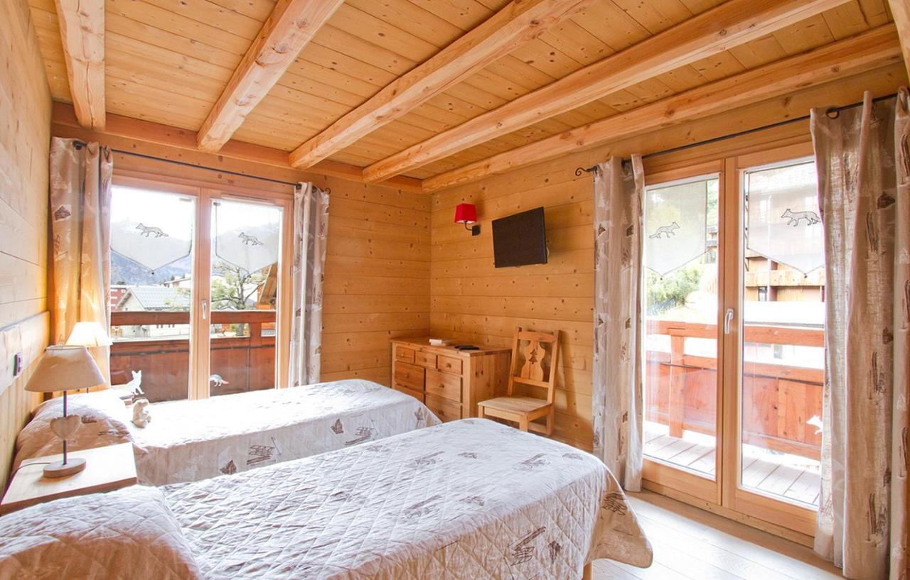 Odalys Chalet Le Renard Lodge Лес дьо Алпс Екстериор снимка